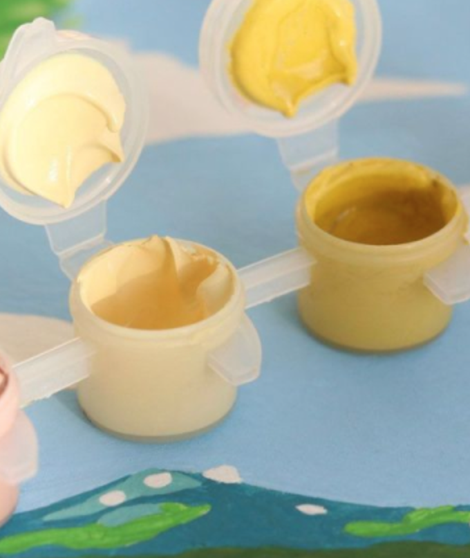 Coffret peinture - Fenêtre ouverte sur Naples