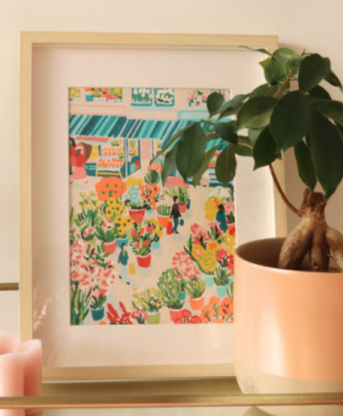 Coffret peinture - Flower Market