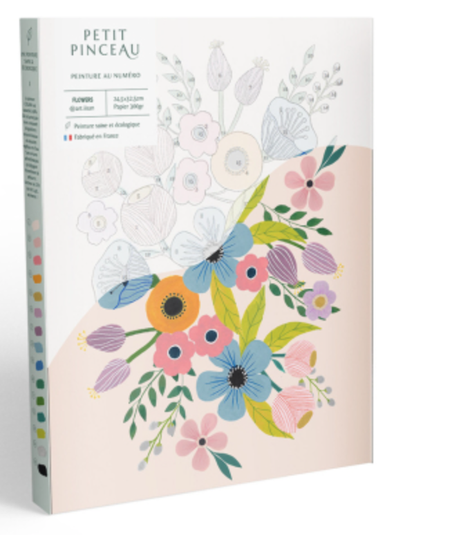 Coffret peinture - Flower par Art.iisan