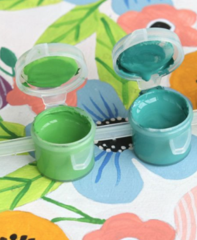 Coffret peinture - Flower par Art.iisan