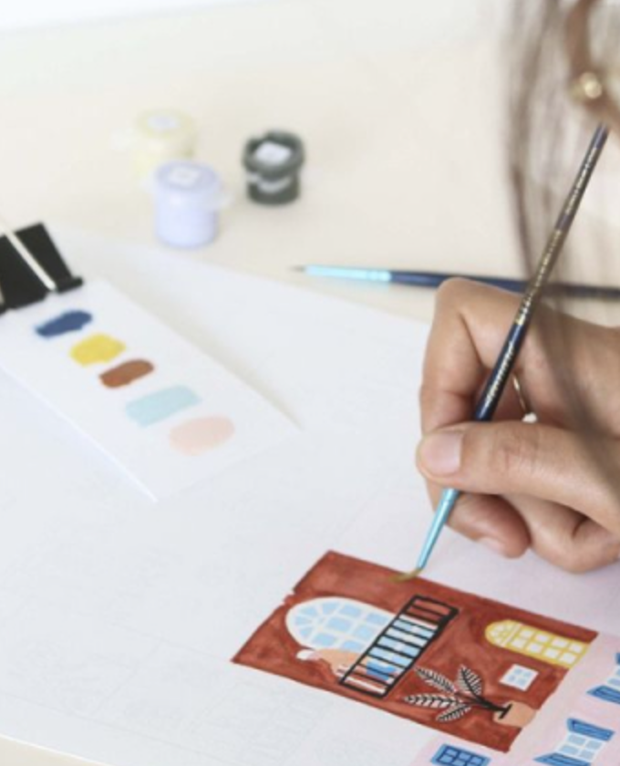 Coffret peinture - HOME TOGETHER