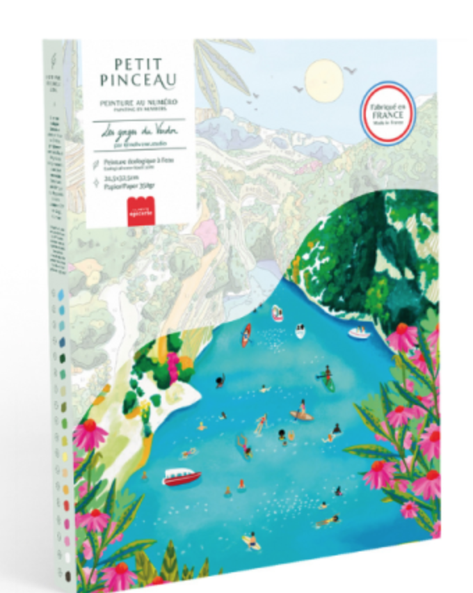 Coffret peinture - Les Gorges du verdon