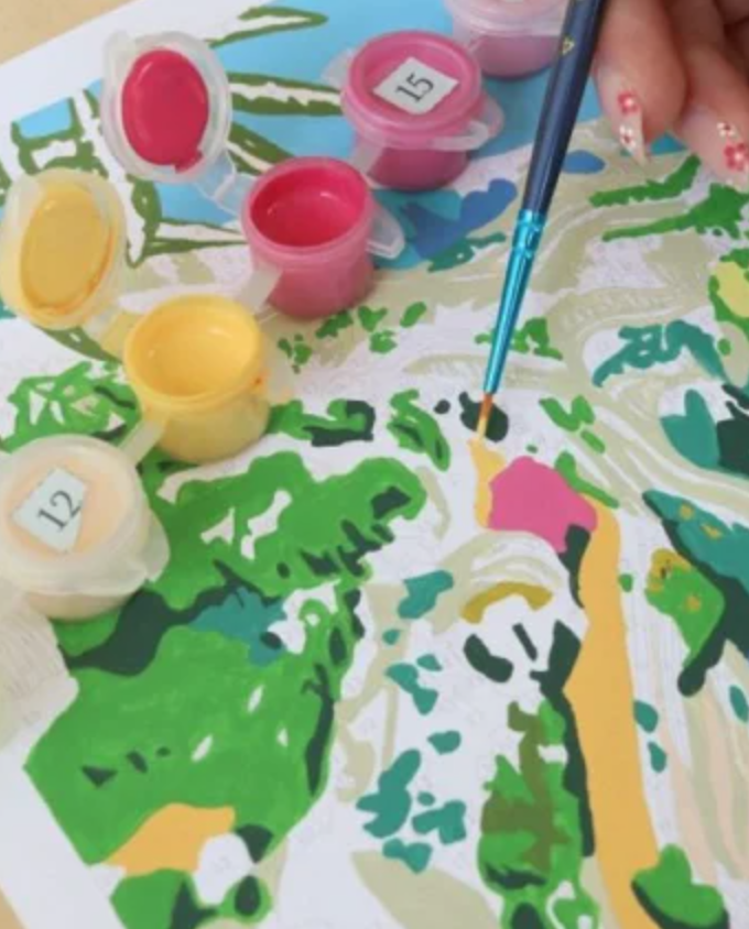 Coffret peinture - Les Gorges du verdon