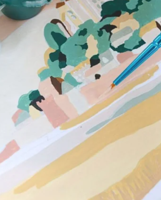 Coffret peinture - Le Mont St Michel