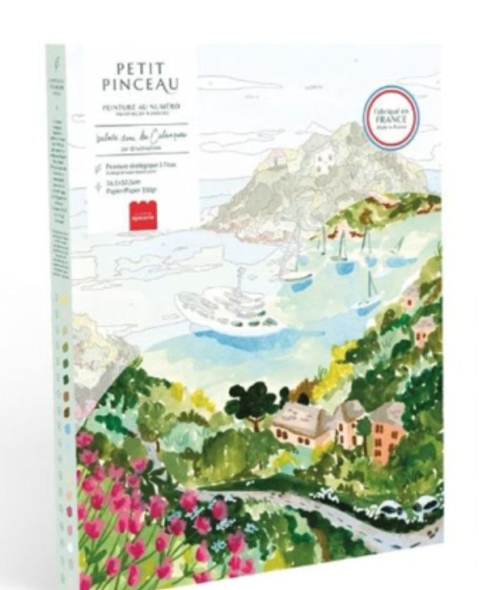 Coffret peinture - Balade dans les Calanques