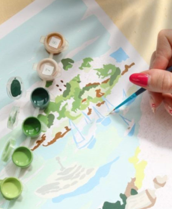 Coffret peinture - Balade dans les Calanques