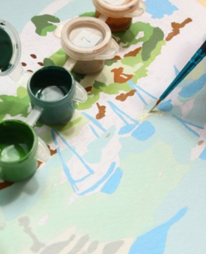 Coffret peinture - Balade dans les Calanques