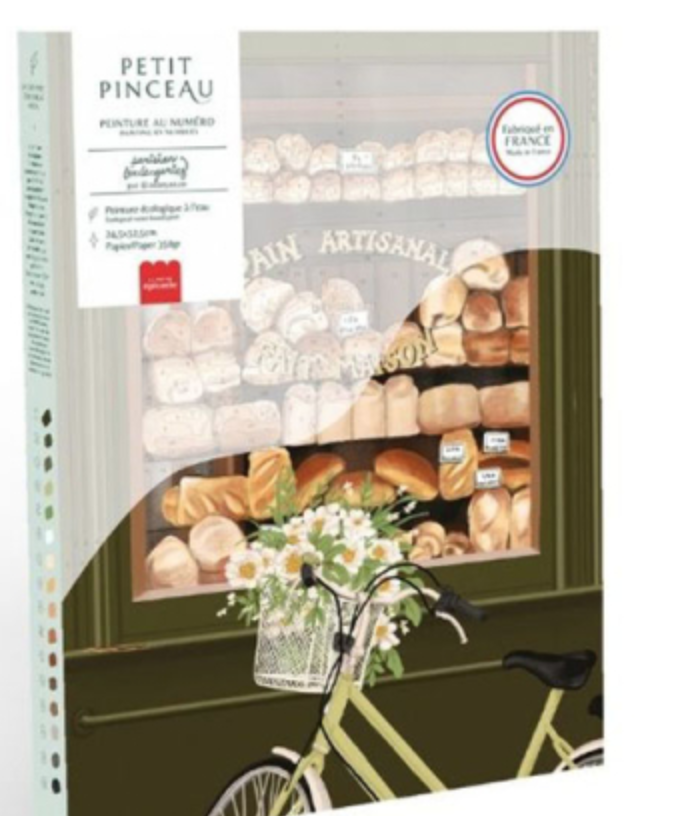 Coffret peinture - Boulangerie parisienne