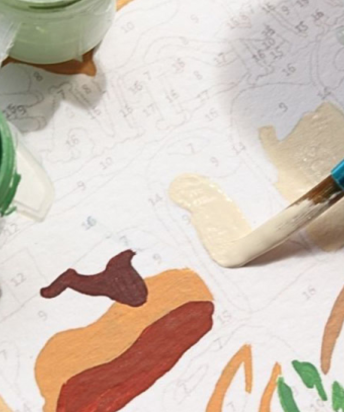 Coffret peinture - Boulangerie parisienne