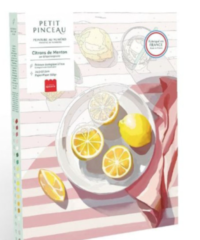Coffret peinture - Citrons de Menton