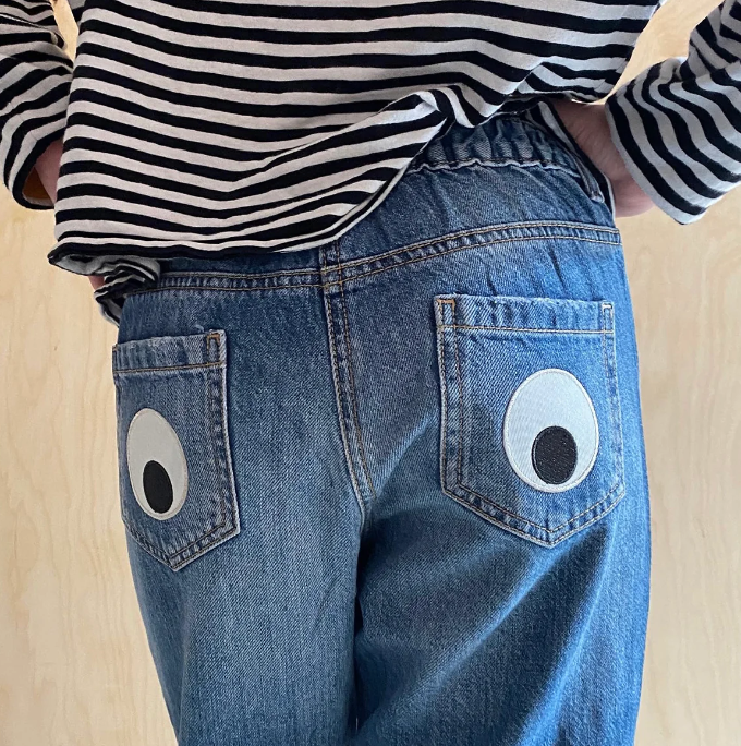 Patch à repasser  - Oeil